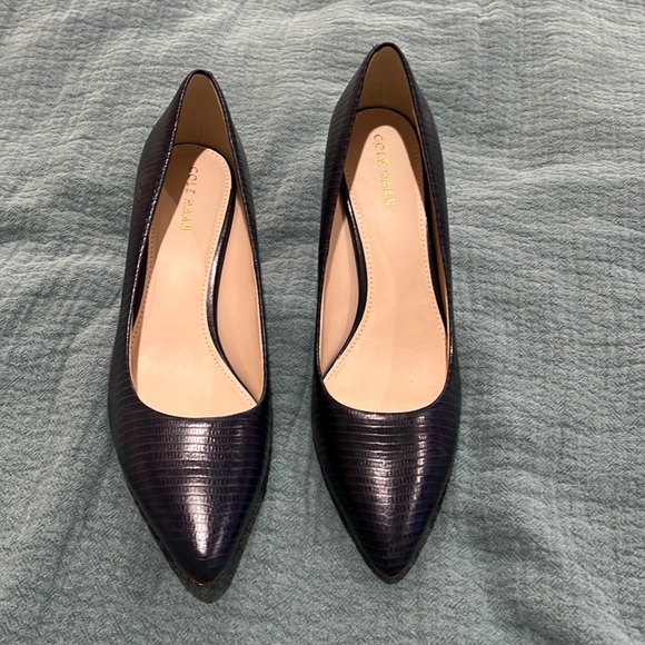 Cole Haan Shoes - NWOT Navy Cole Haan pumps